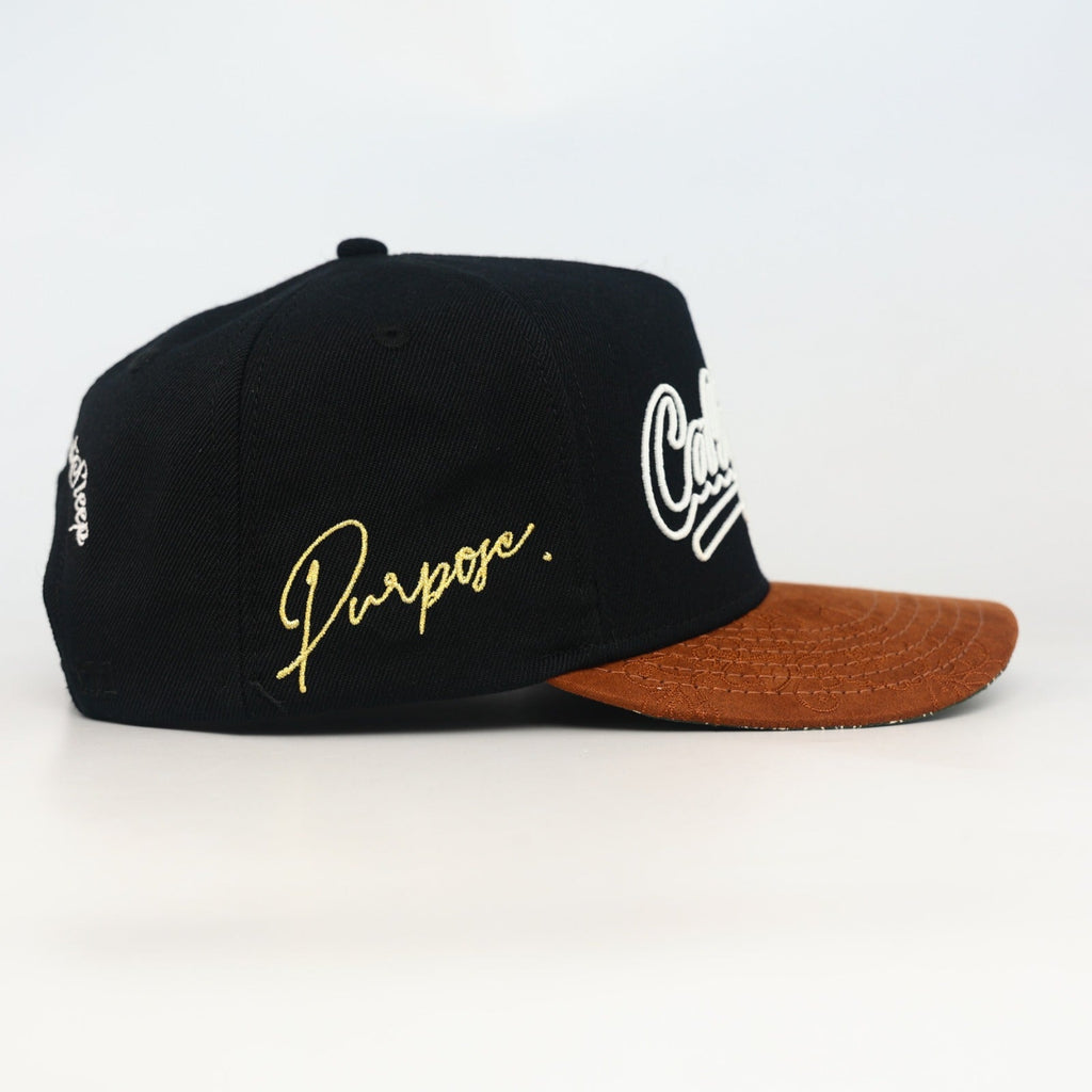 OG CA: Dreams on the West Snapback (Black/Tan)